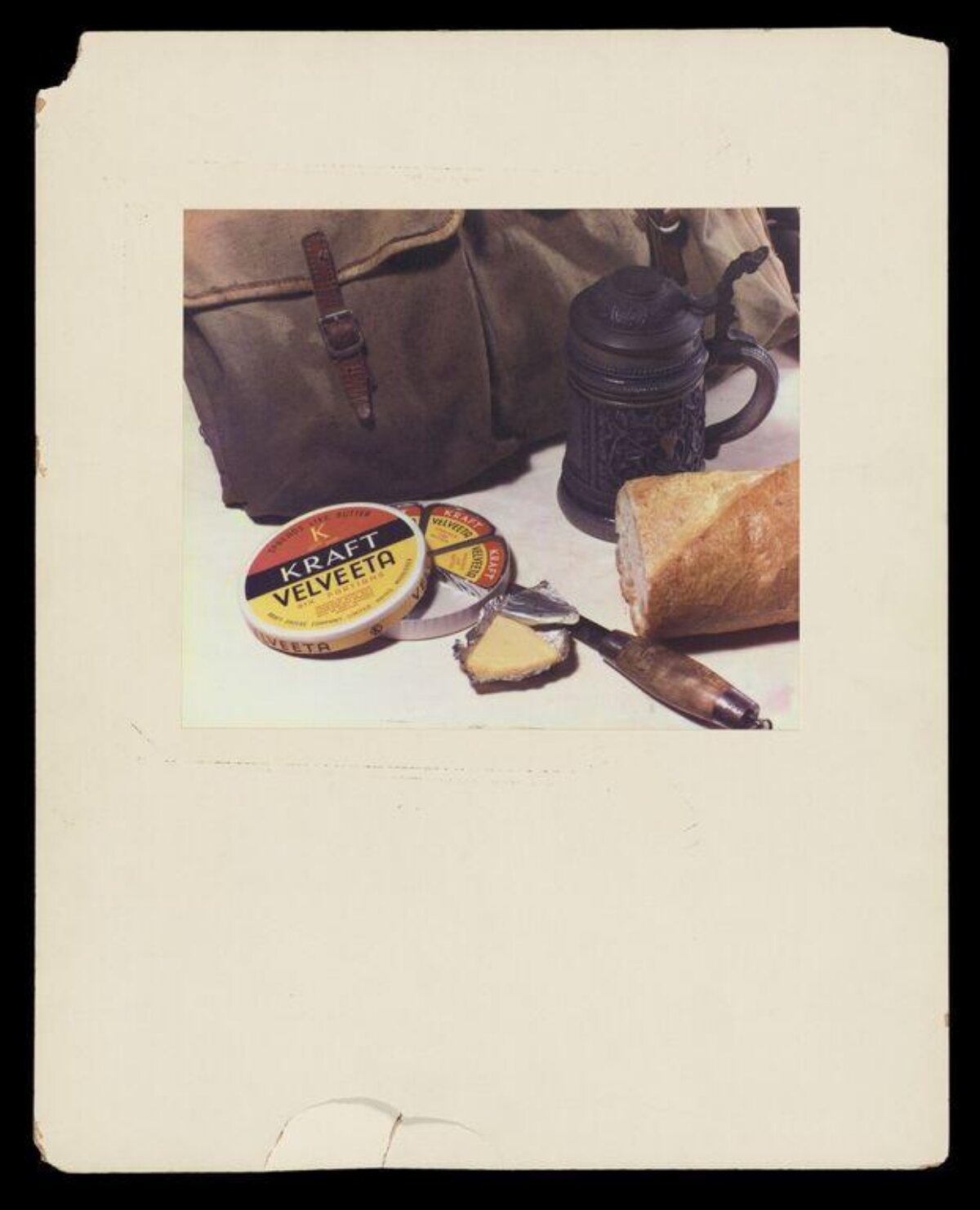 Vintage Kraft Velveeta Cheese Still Life