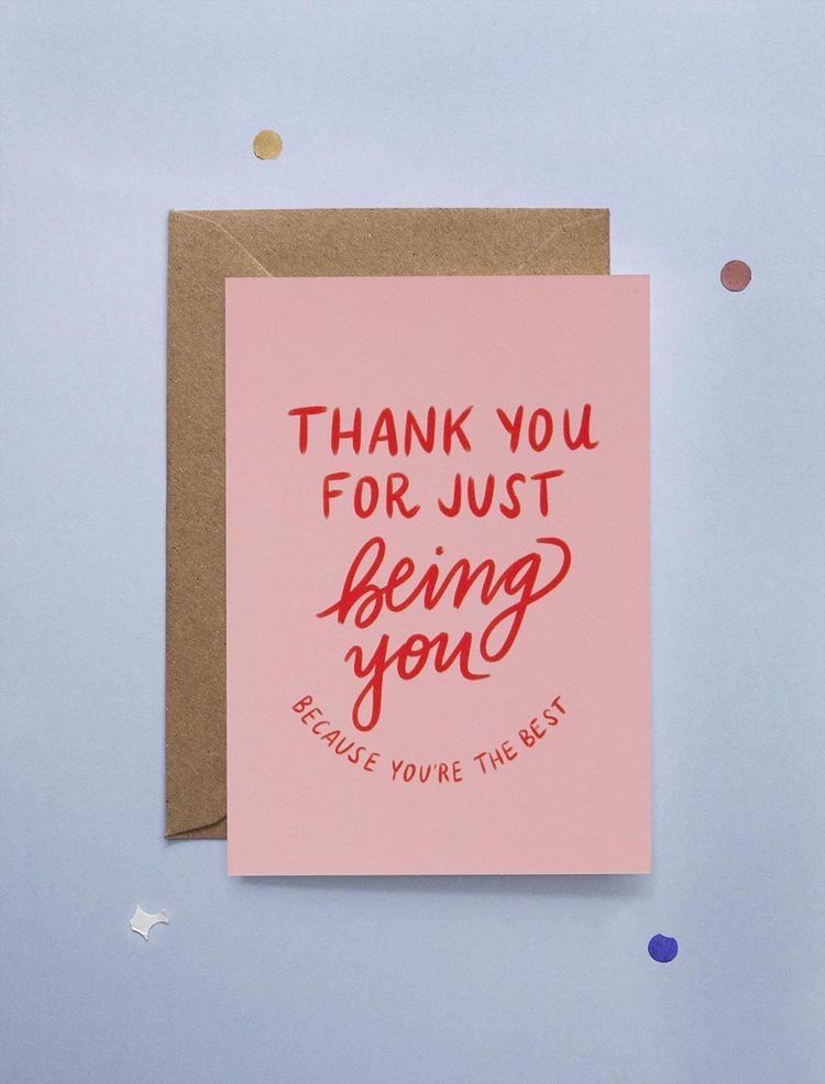 Thank You Greeting Card