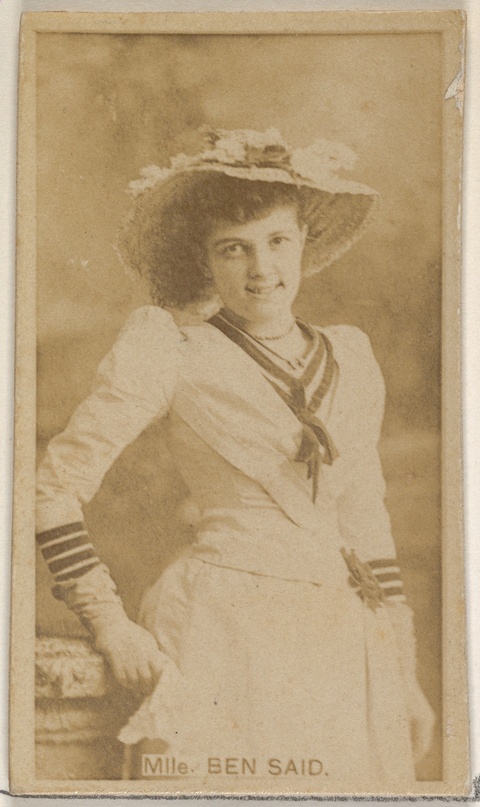 Vintage Portrait of Mlle Ben Said