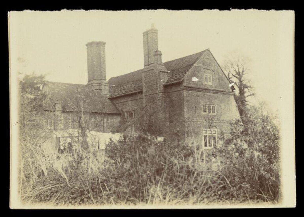 Vintage Photo of Stone Country House