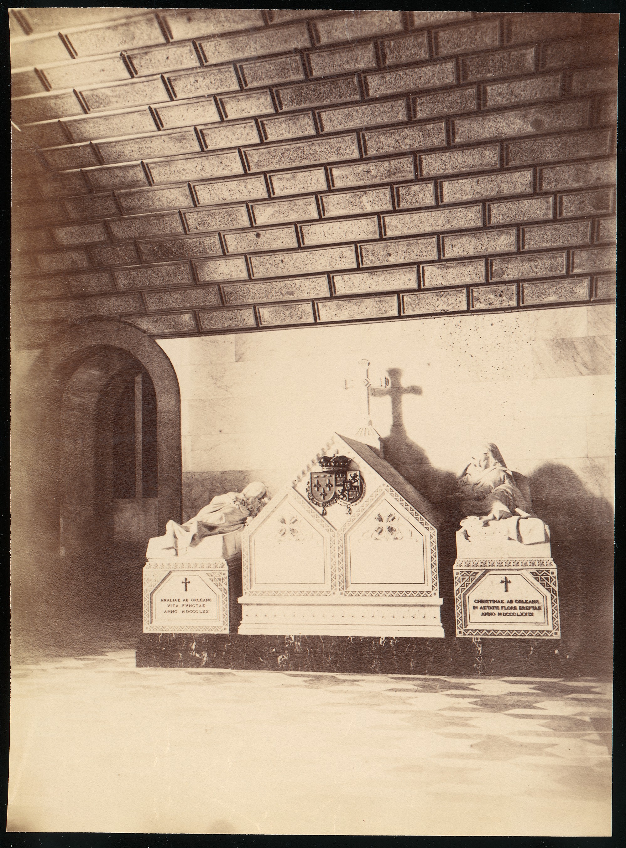 Royal Tomb of Orleans in Crypt