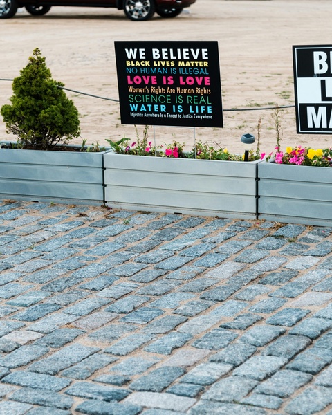 We Believe Political Yard Sign
