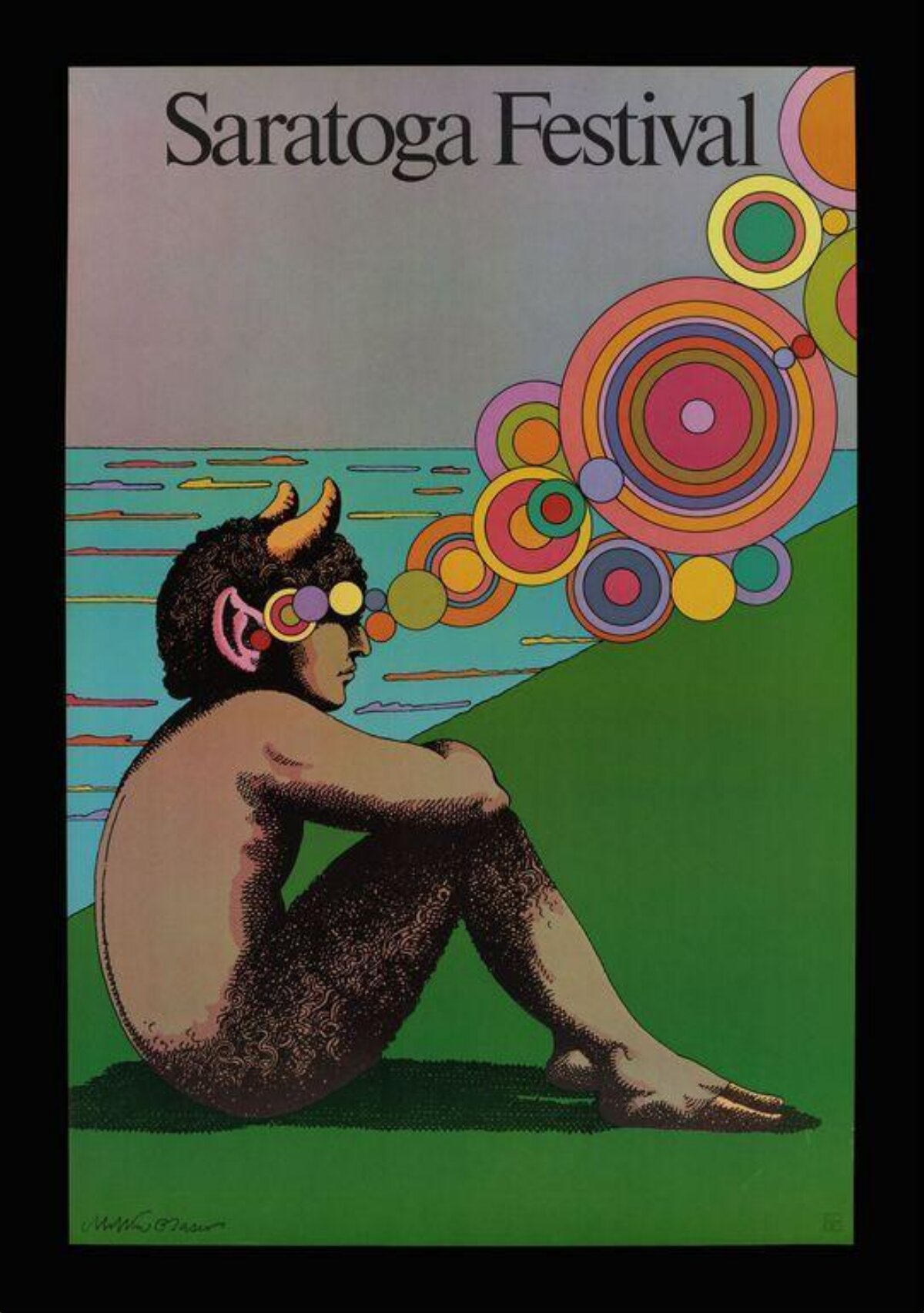 Saratoga Festival Poster