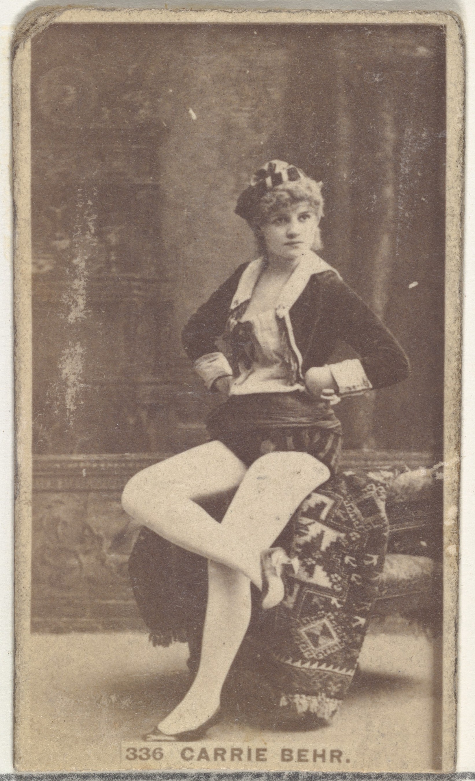 Vintage Portrait of Carrie Behr