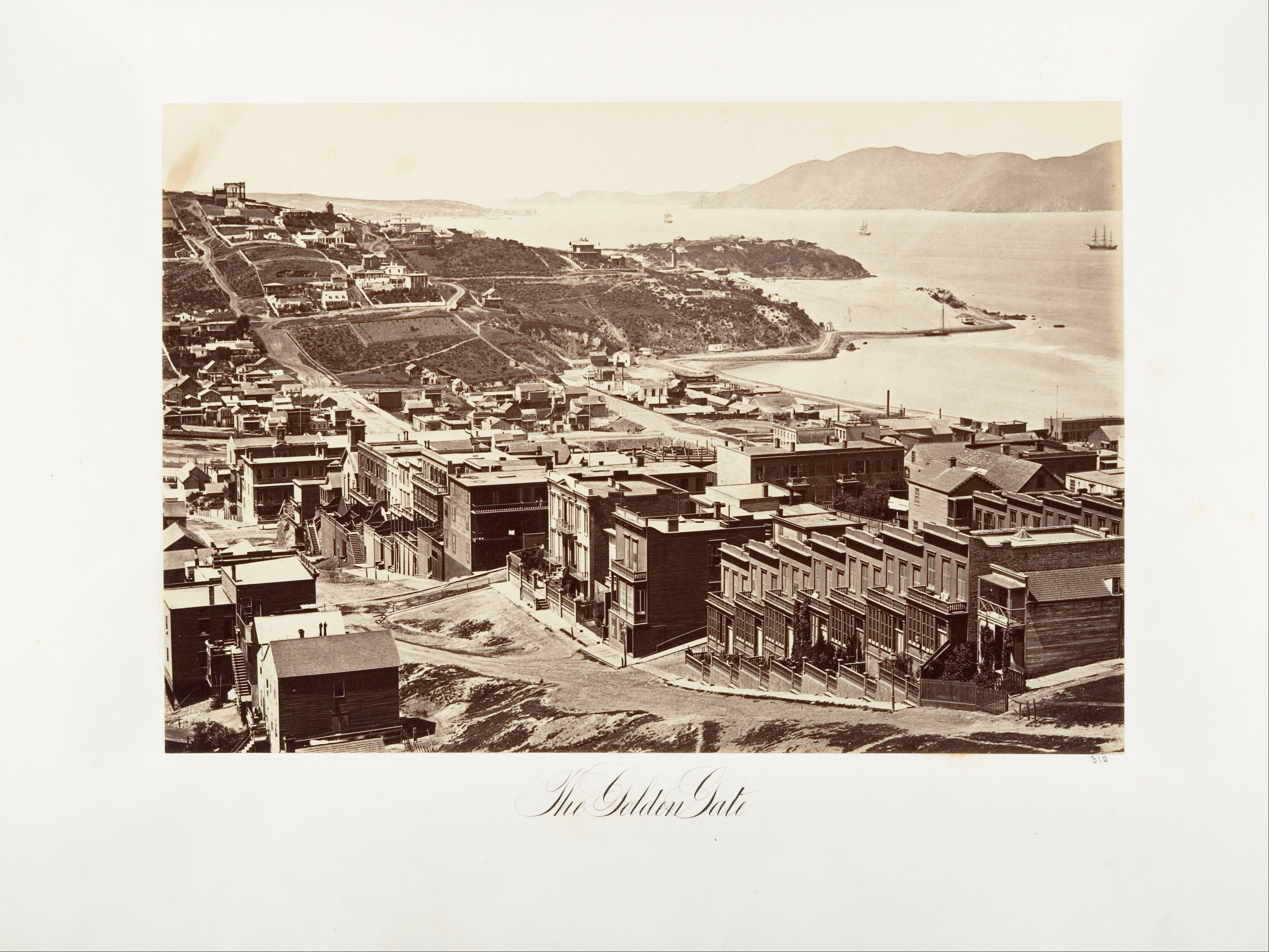 Vintage View of The Golden Gate