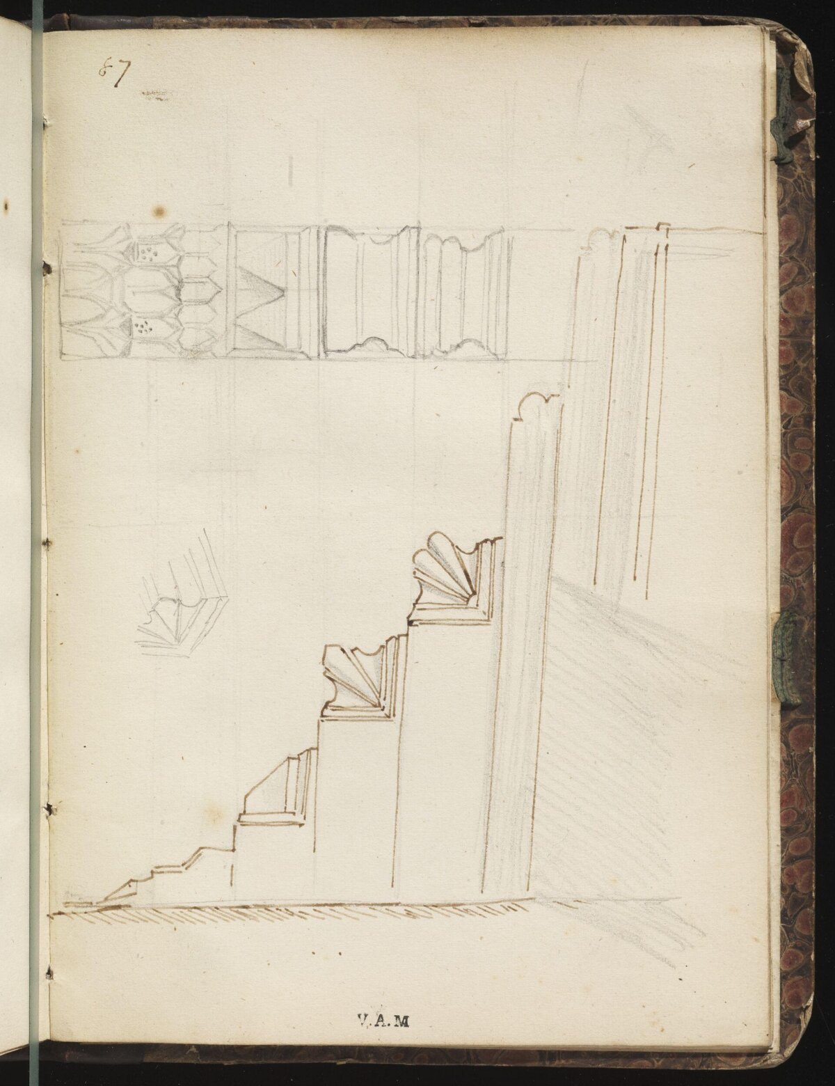 Gothic Architectural Detail Sketch