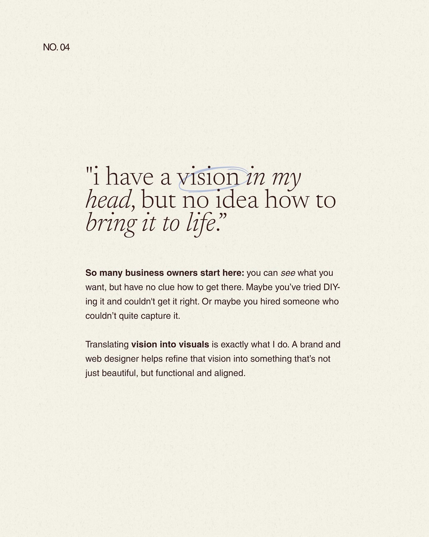 Bringing Vision to Life Brand Design Intro