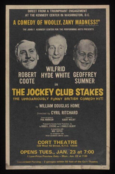 The Jockey Club Stakes Play Poster