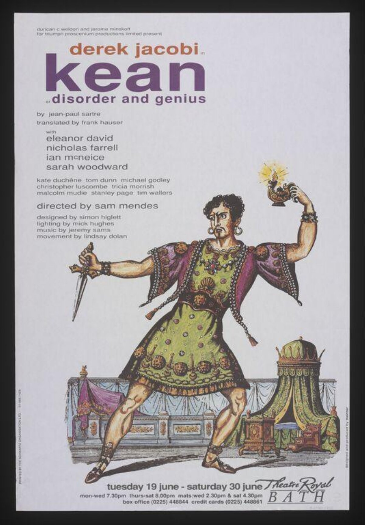 Kean Play Theatre Poster