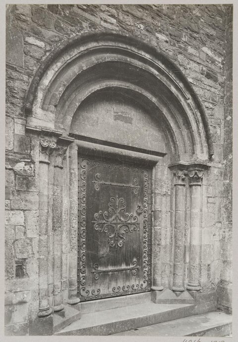Ancient Arched Stone Doorway