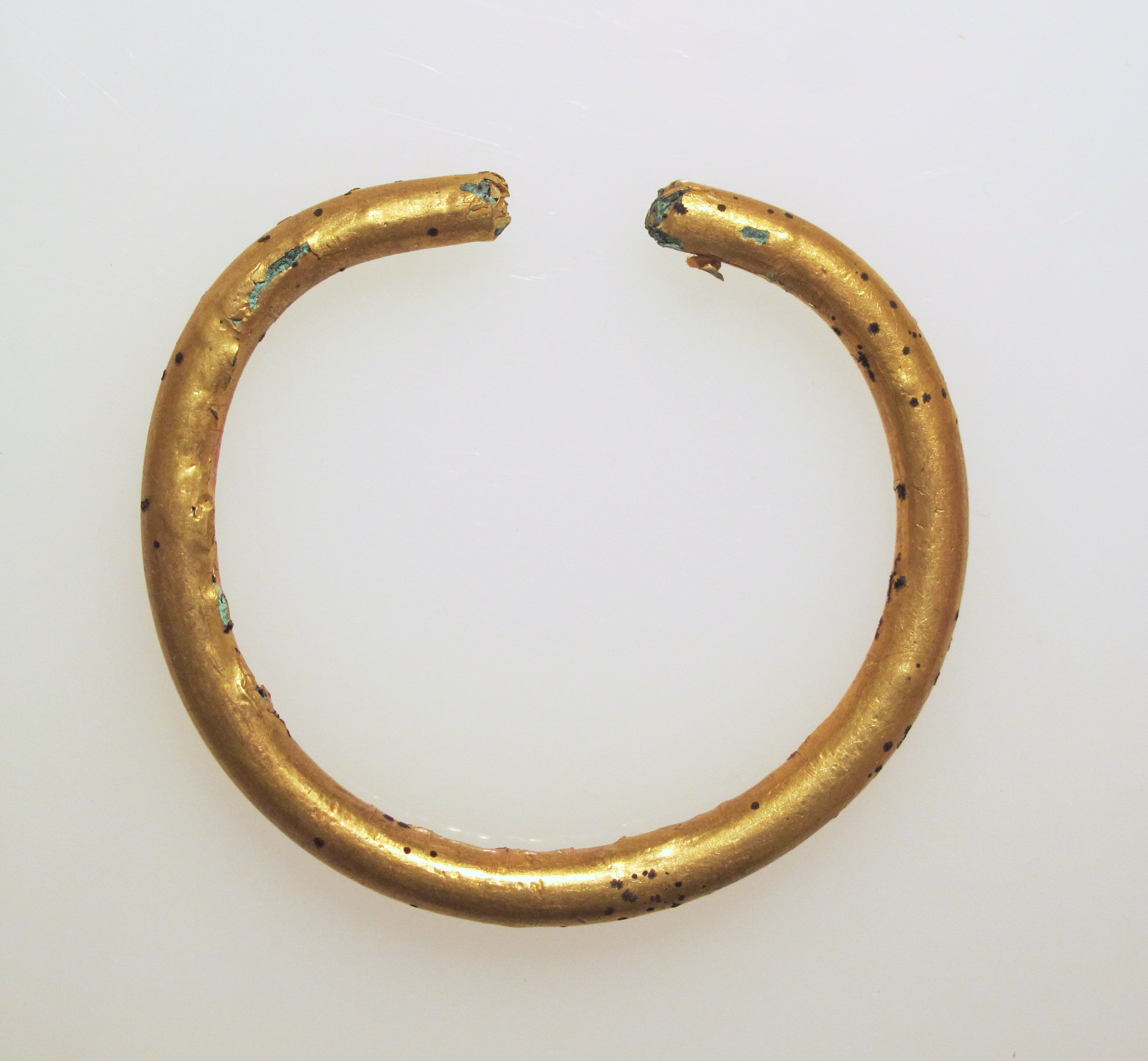 Ancient Gilt Broken Bracelet — History