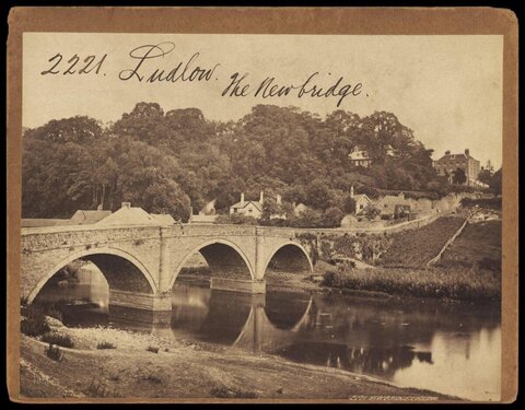 Ludlow New Bridge Riverside View