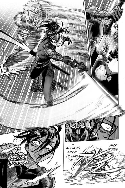 Manga Sword Battle Scene