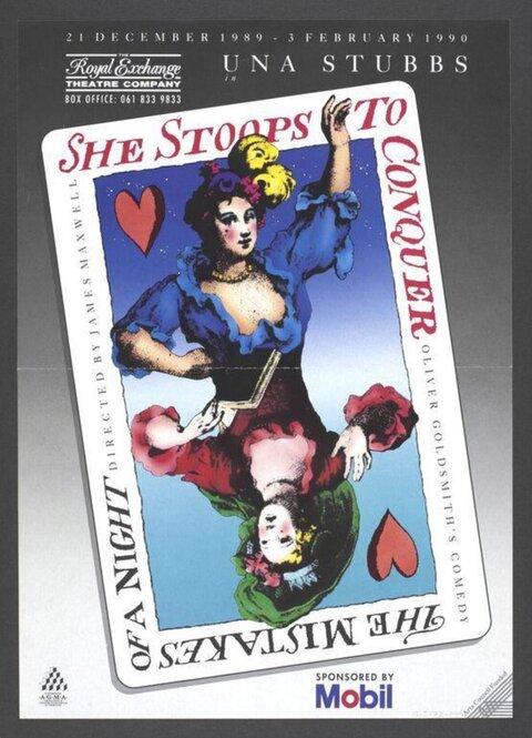 She Stoops To Conquer Theatre Poster