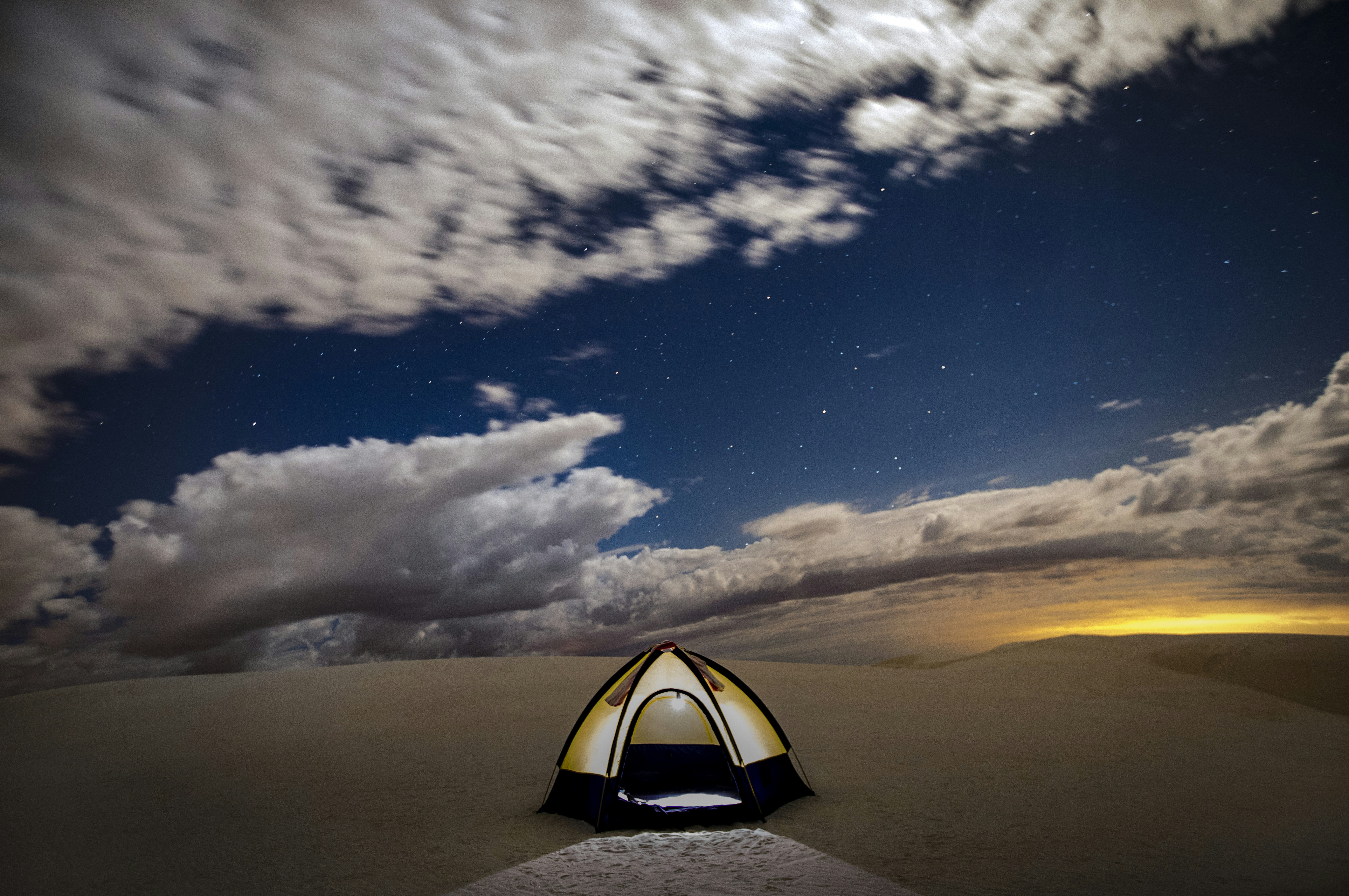 Desert Night Camping