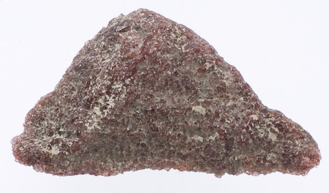 Red Grained Rock Specimen