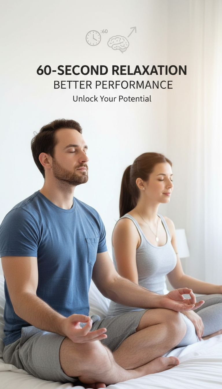 Two People Practicing Relaxation Meditation