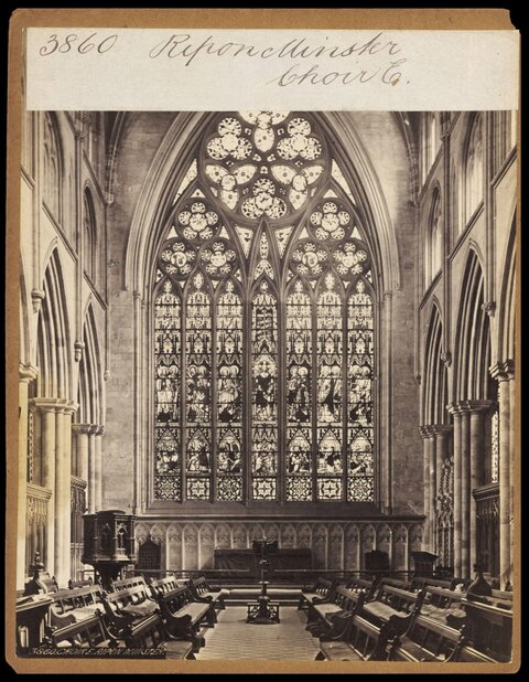 Ripon Minster Choir Interior