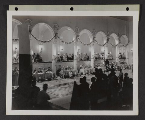 On-set Filming of Banquet Scene