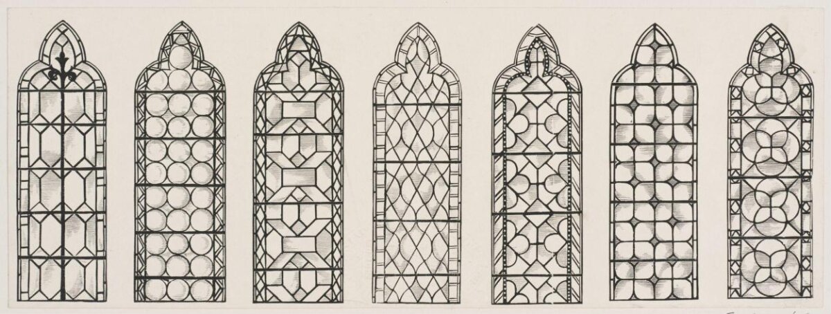 Gothic Stained Glass Window Designs