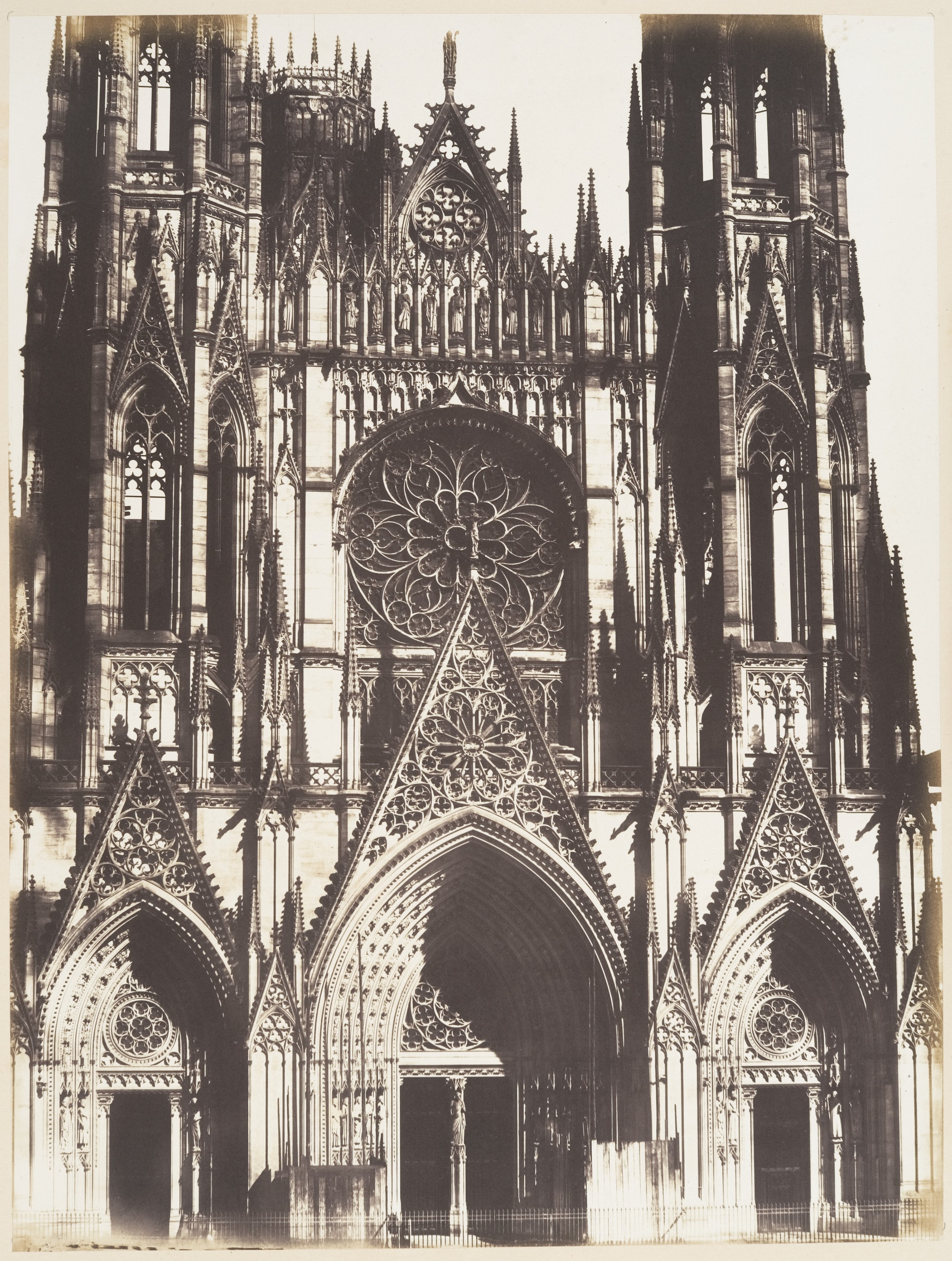 Gothic Cathedral Facade