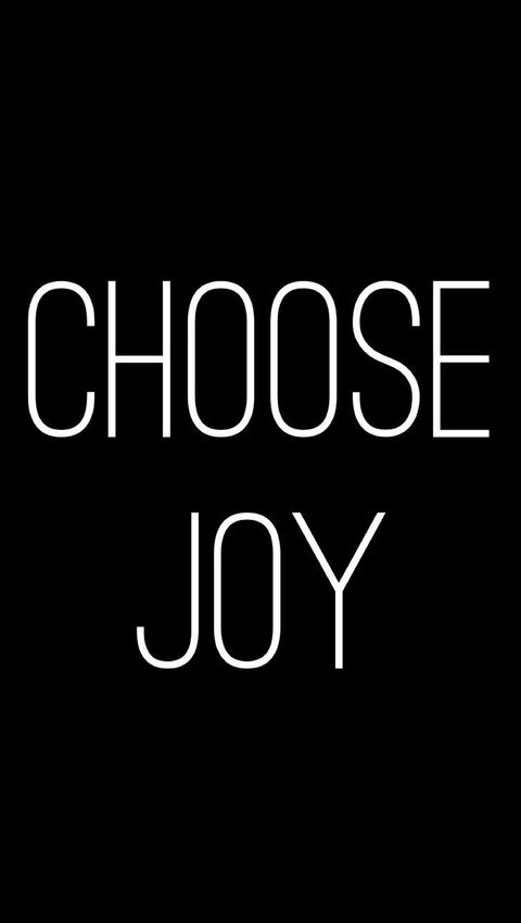 Choose Joy Motivational Quote