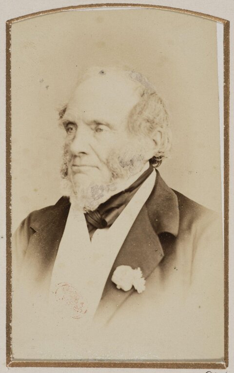 Vintage Portrait of Elderly Gentleman