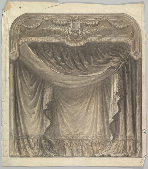 Stage Curtain Design Sketch