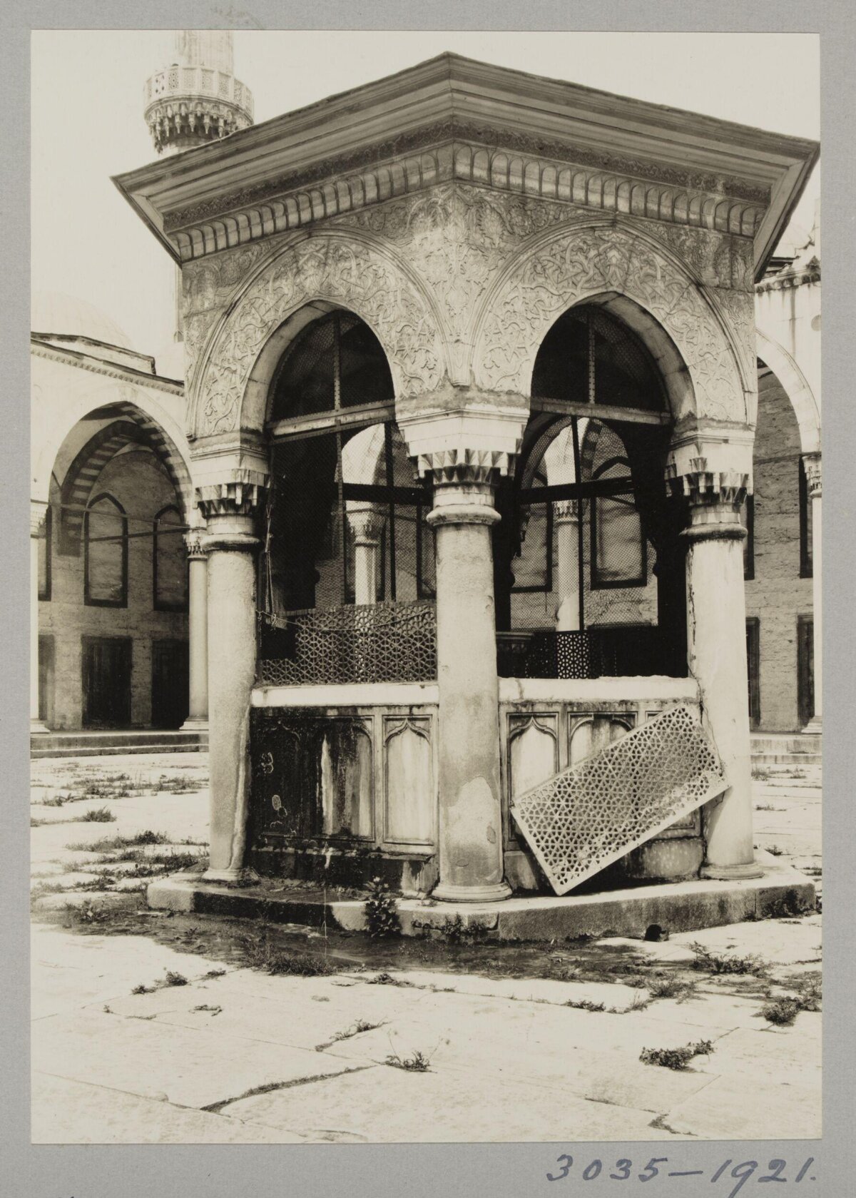 Historical Mosque Ablution Fountain