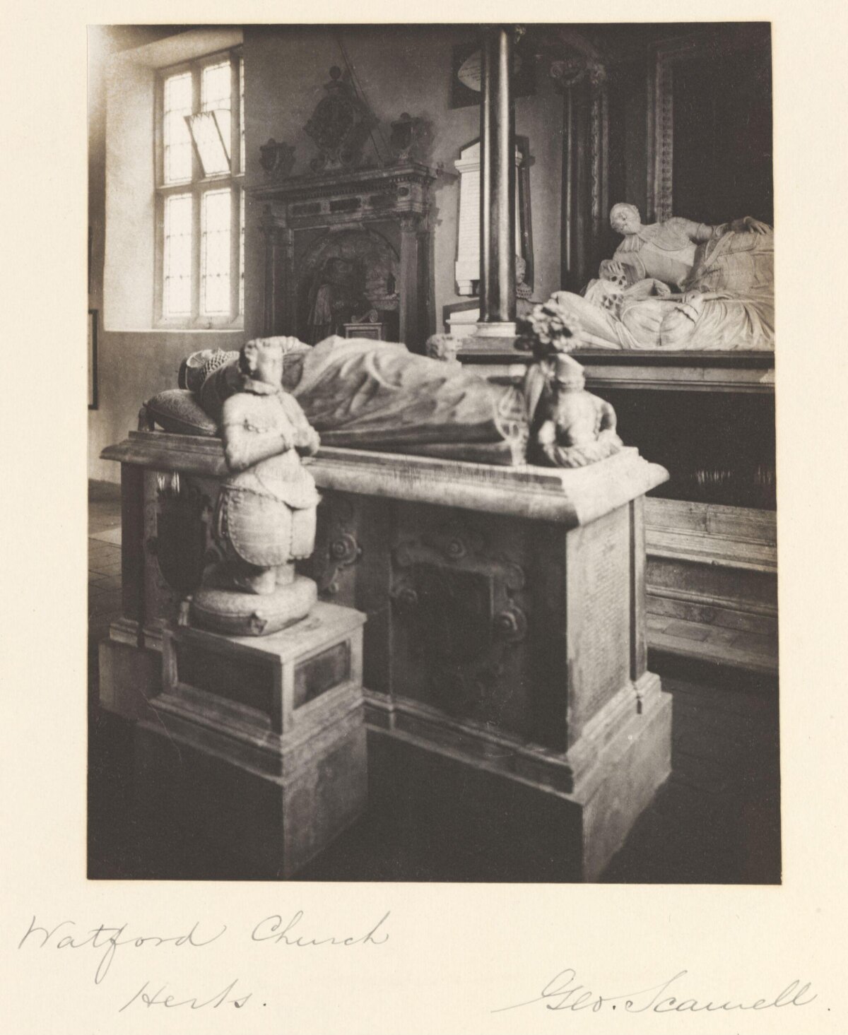 Tombs in Watford Church