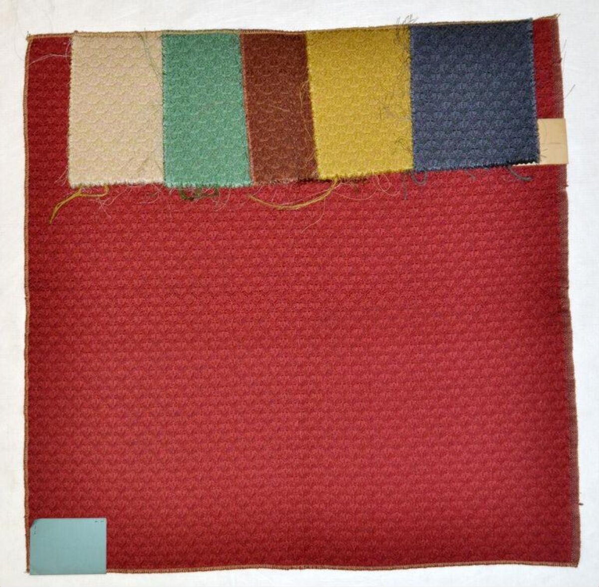 Textile Color Swatch Sample Board