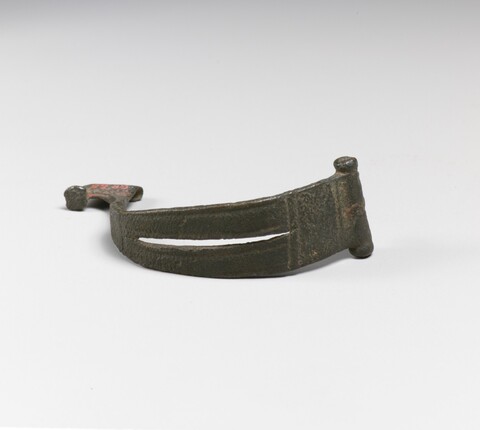 Ancient Bronze Bow-shaped Fibula