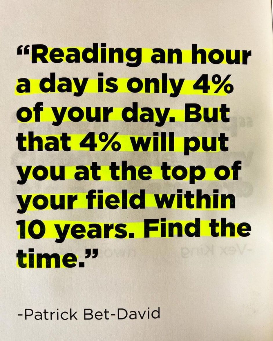 Motivational Quote About Daily Reading