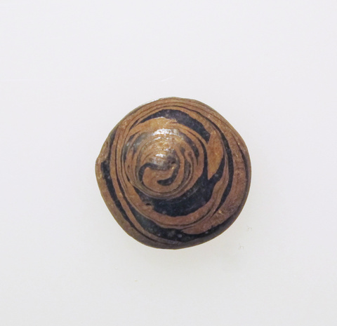 Ancient Marbled Pottery Spinning Top