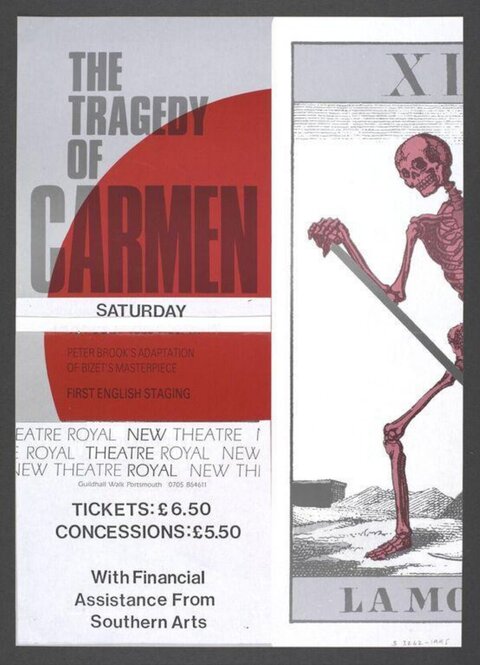 The Tragedy of Carmen Theatre Poster