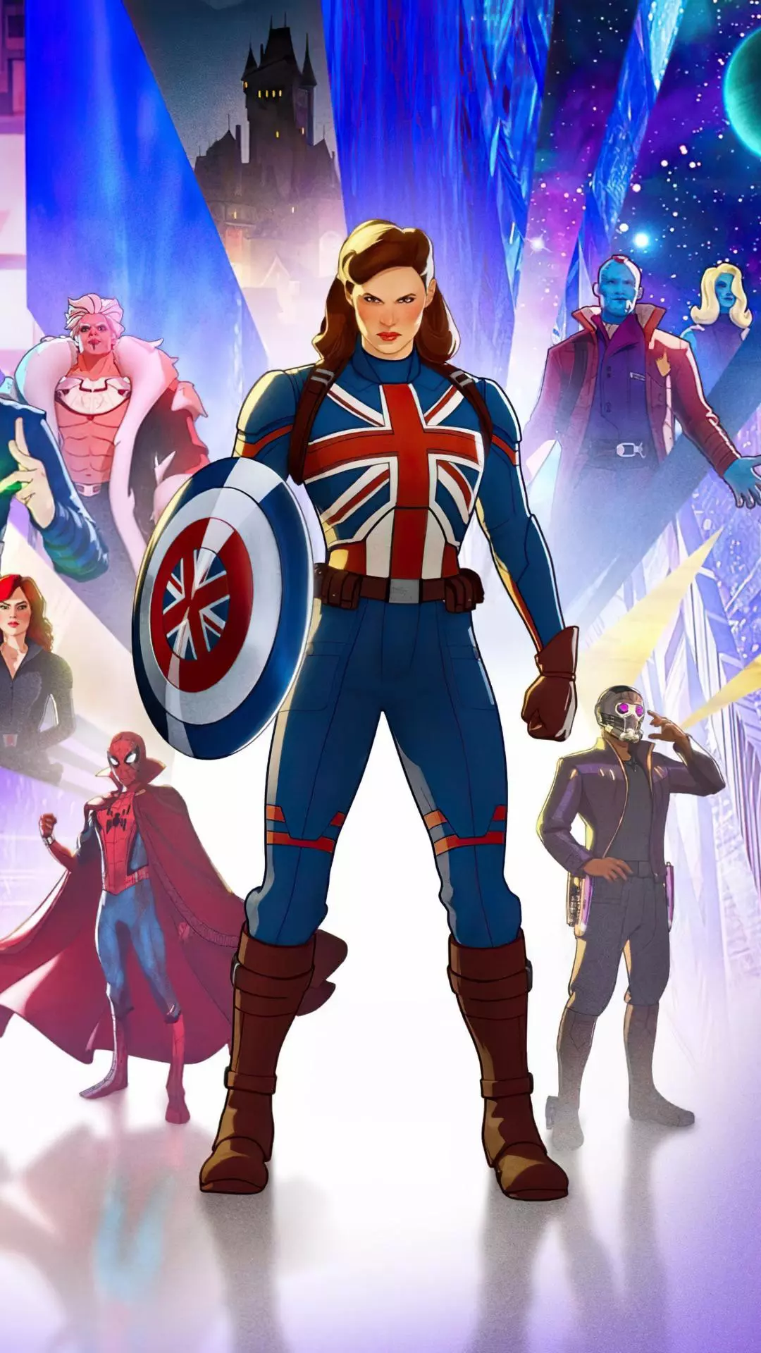 Captain Carter and Marvel Multiverse Heroes