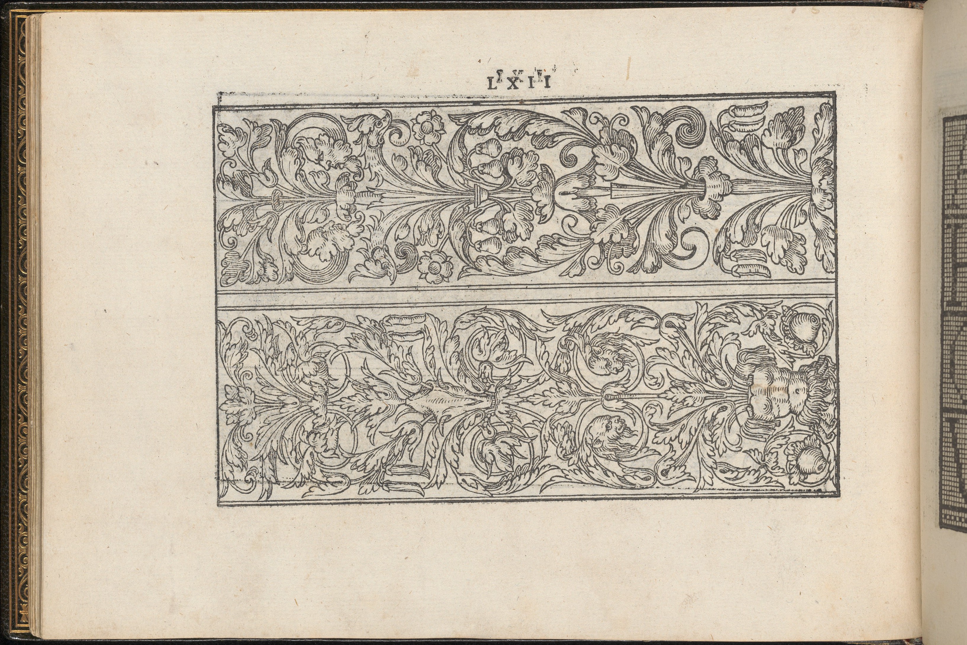 Antique Ornamental Woodcut Design