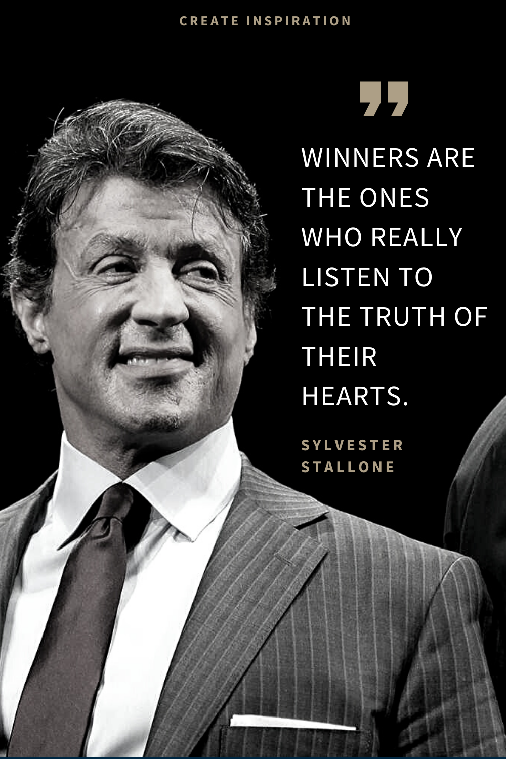 Sylvester Stallone Inspirational Quote