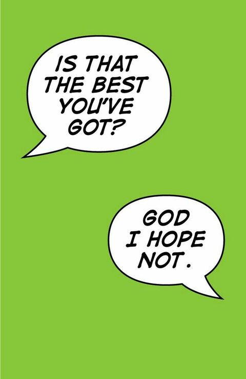 Funny Comic Dialogue Exchange