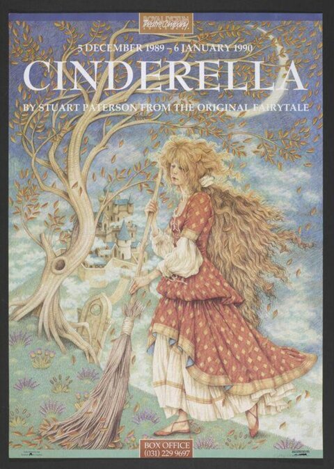1989 Cinderella Theatre Play Poster