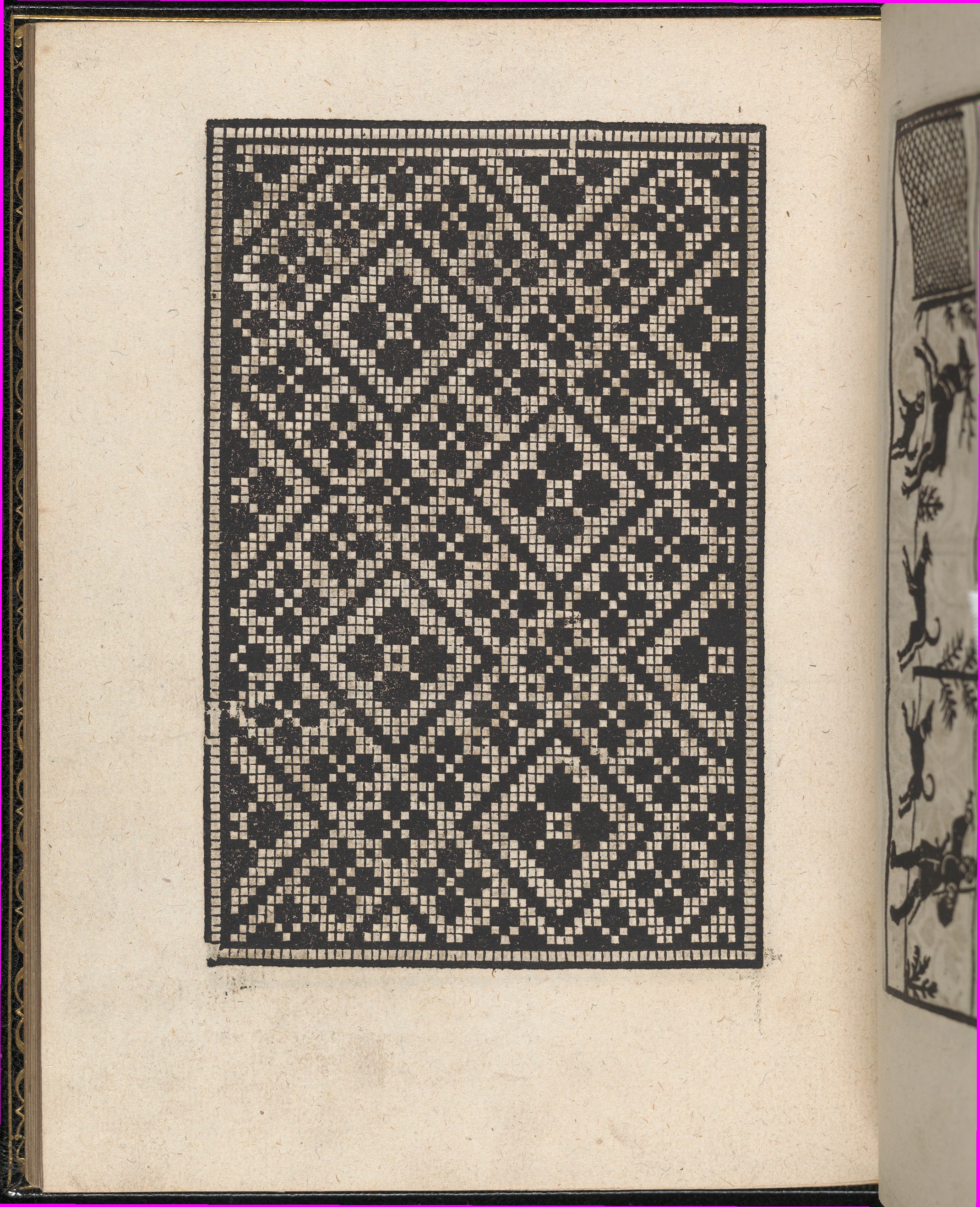 Vintage Geometric Mosaic Pattern