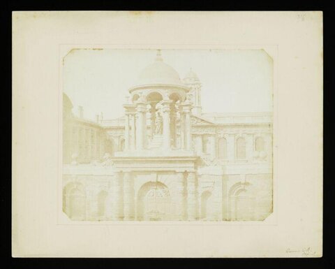 Classical Domed Building Architectural Sketch