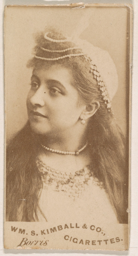 Vintage Kimball Cigarette Actress Card
