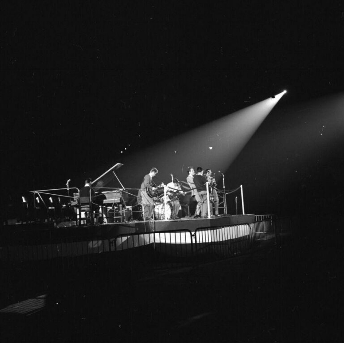 Jazz Band Performance on Stage