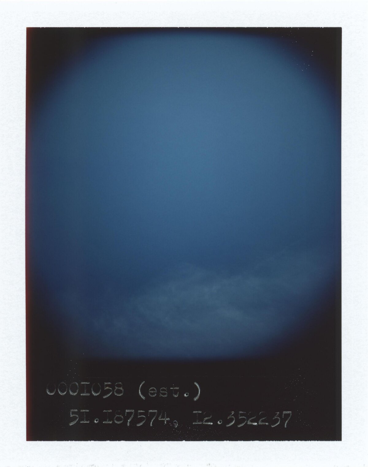 Vintage Astronomical Sky Photo