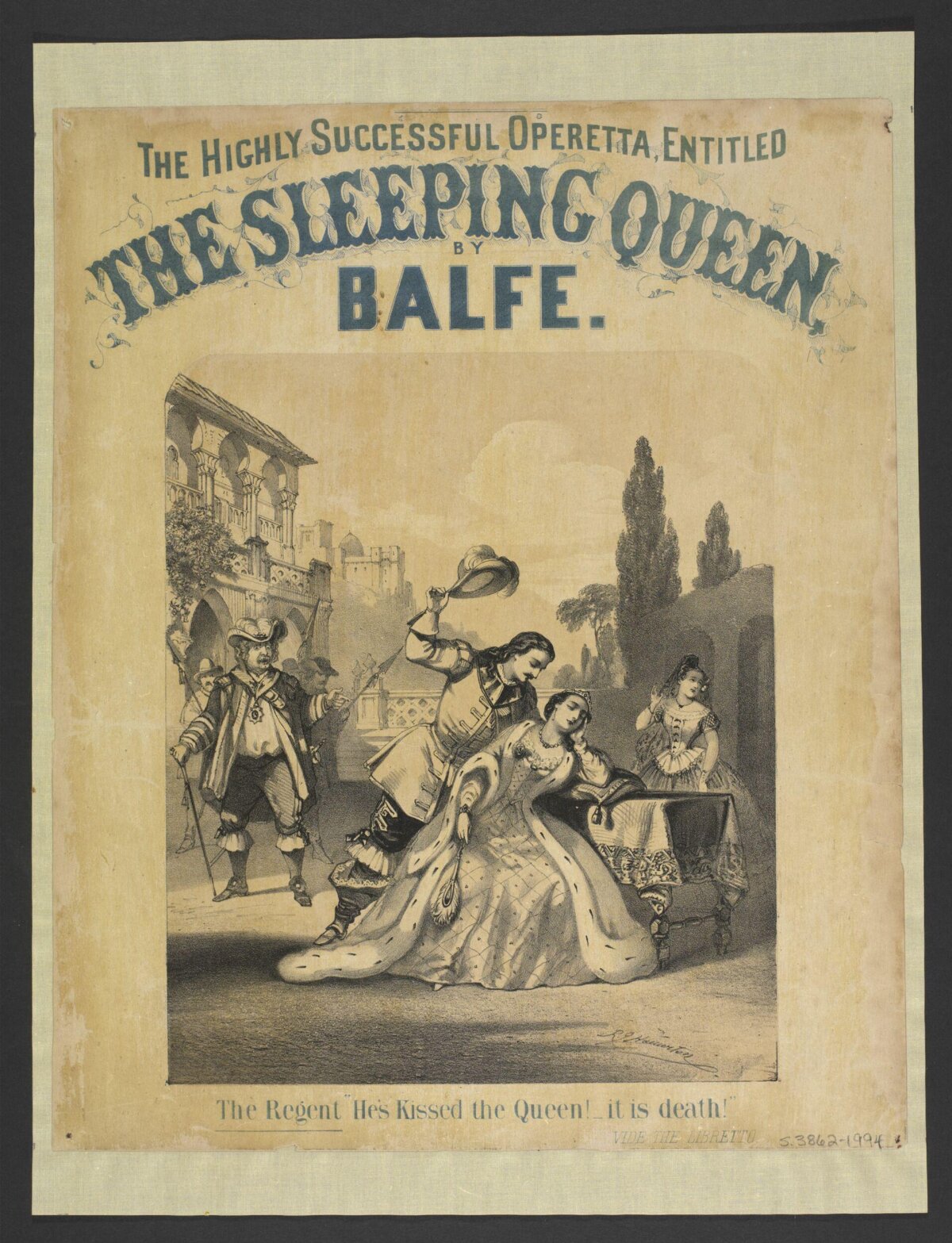 The Sleeping Queen Operetta Poster
