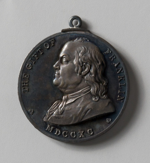 Benjamin Franklin Commemorative Silver Medal