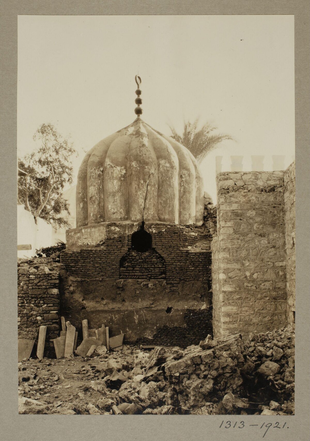 Ruined Historic Islamic Domed Shrine