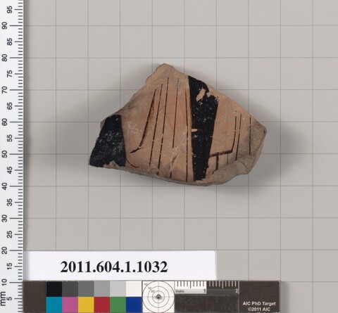 Ancient Pottery Shard Artifact
