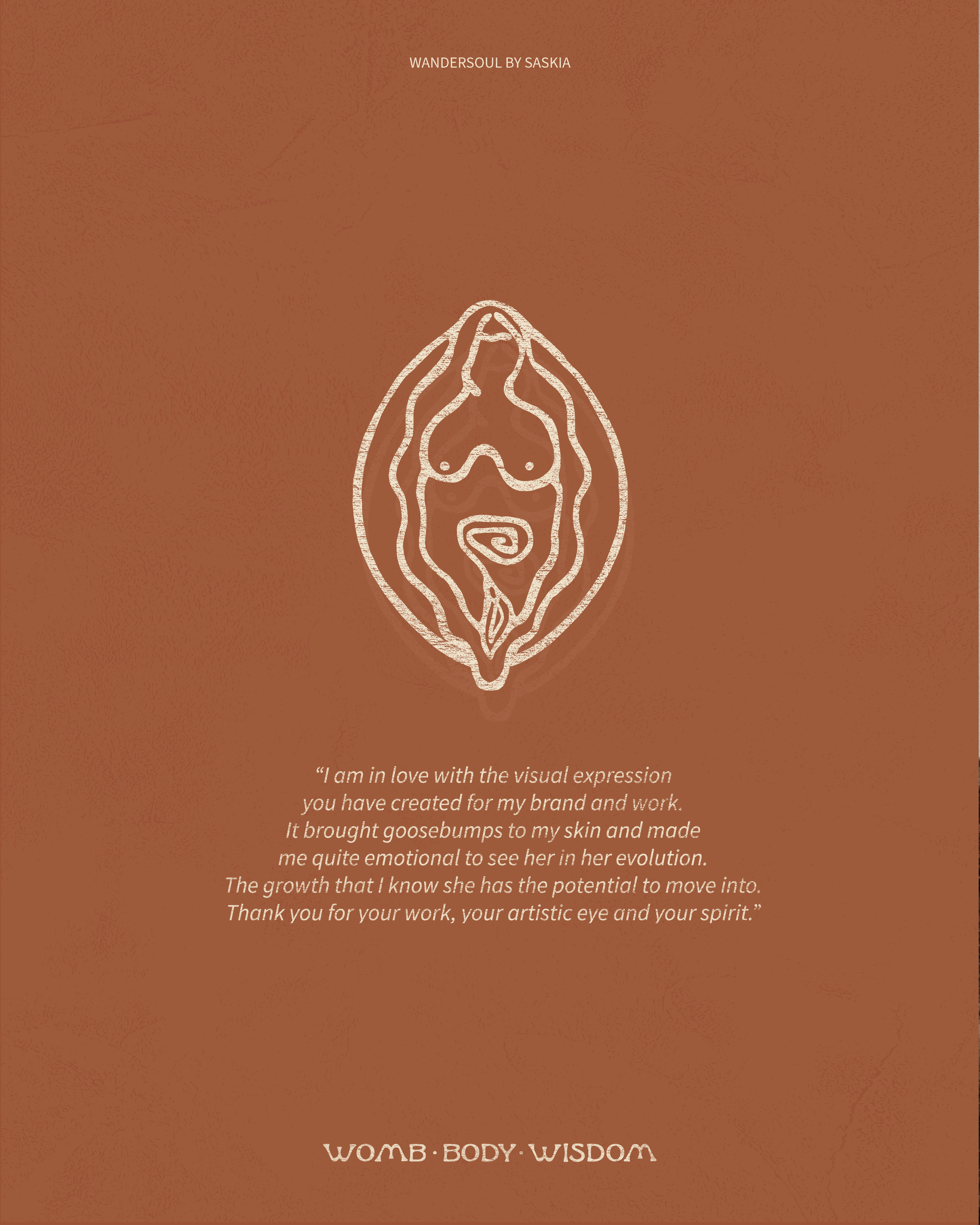 Womb Body Wisdom Brand Graphic